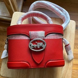 **SOLD** NWT Georgie Gem Crossbody in Red Coach